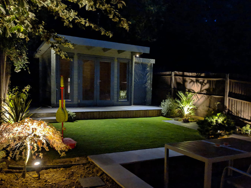 anti glare garden lighting in northumberland