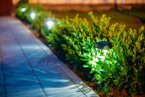 garden lighting electrician in northumberland